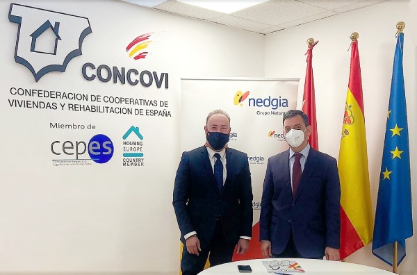 Mejoraremos la eficiencia energética mediante la utilización del gas natural en las viviendas promovidas por CONCOVI