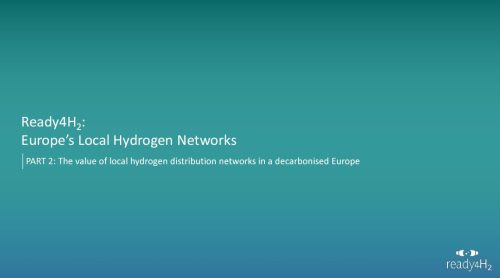 La adaptación de la red europea de gas para la distribución de hidrógeno puede lograr ahorros de 41.000 millones de euros en infraestructura energética