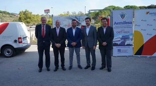 Nedgia impulsa en Badalona a primeira gasineira de pequeno formato en España con finalidade formativa