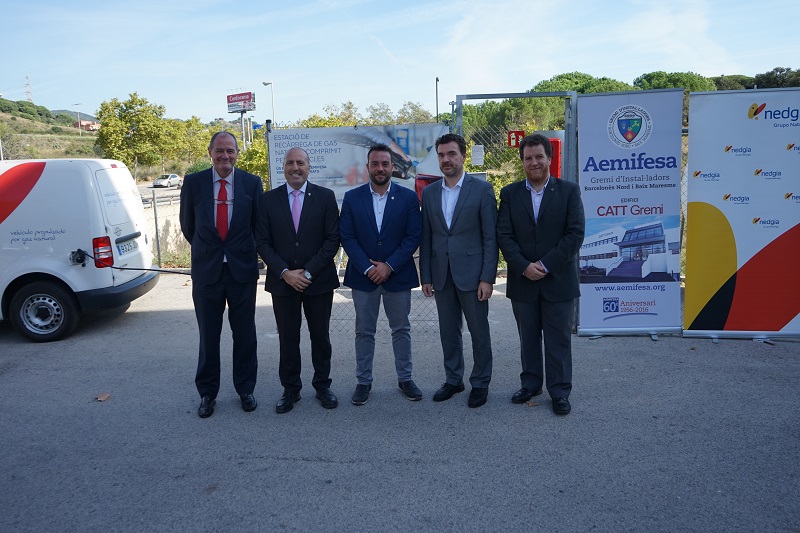 Nedgia impulsa en Badalona a primeira gasineira de pequeno formato en España con finalidade formativa