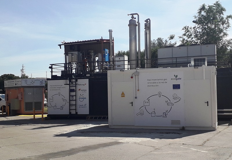 El Consorcio Europeo ECO-GATE inicia la inyección y distribución de gas renovable en la red de NEDGIA